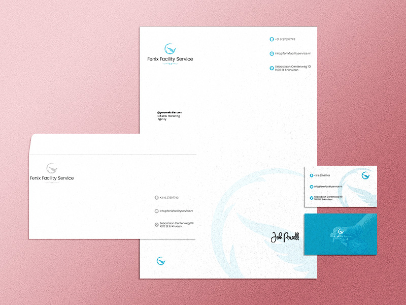 Fenix Facility Service Print Design